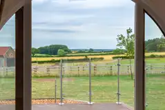 View from the ensuite glamping pods View from the ensuite glamping pods