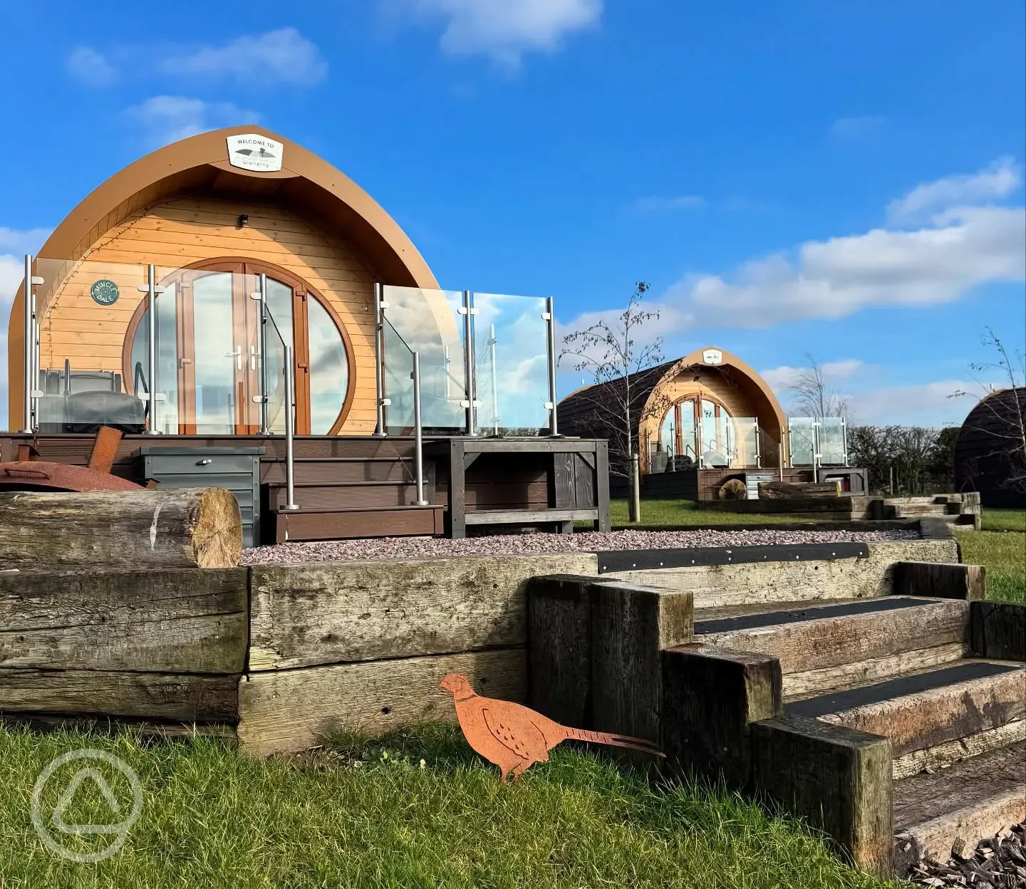 Ensuite glamping pods