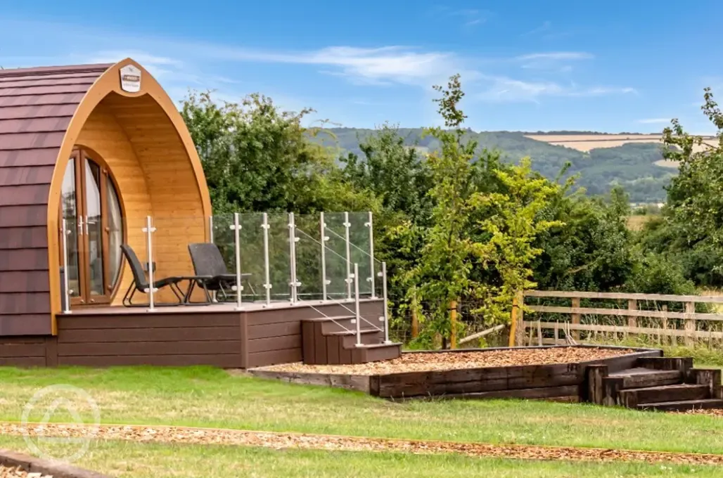 Ensuite glamping pod 