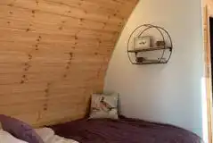 Ensuite glamping pod - double bed