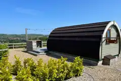 Deluxe glamping pod Deluxe glamping pod