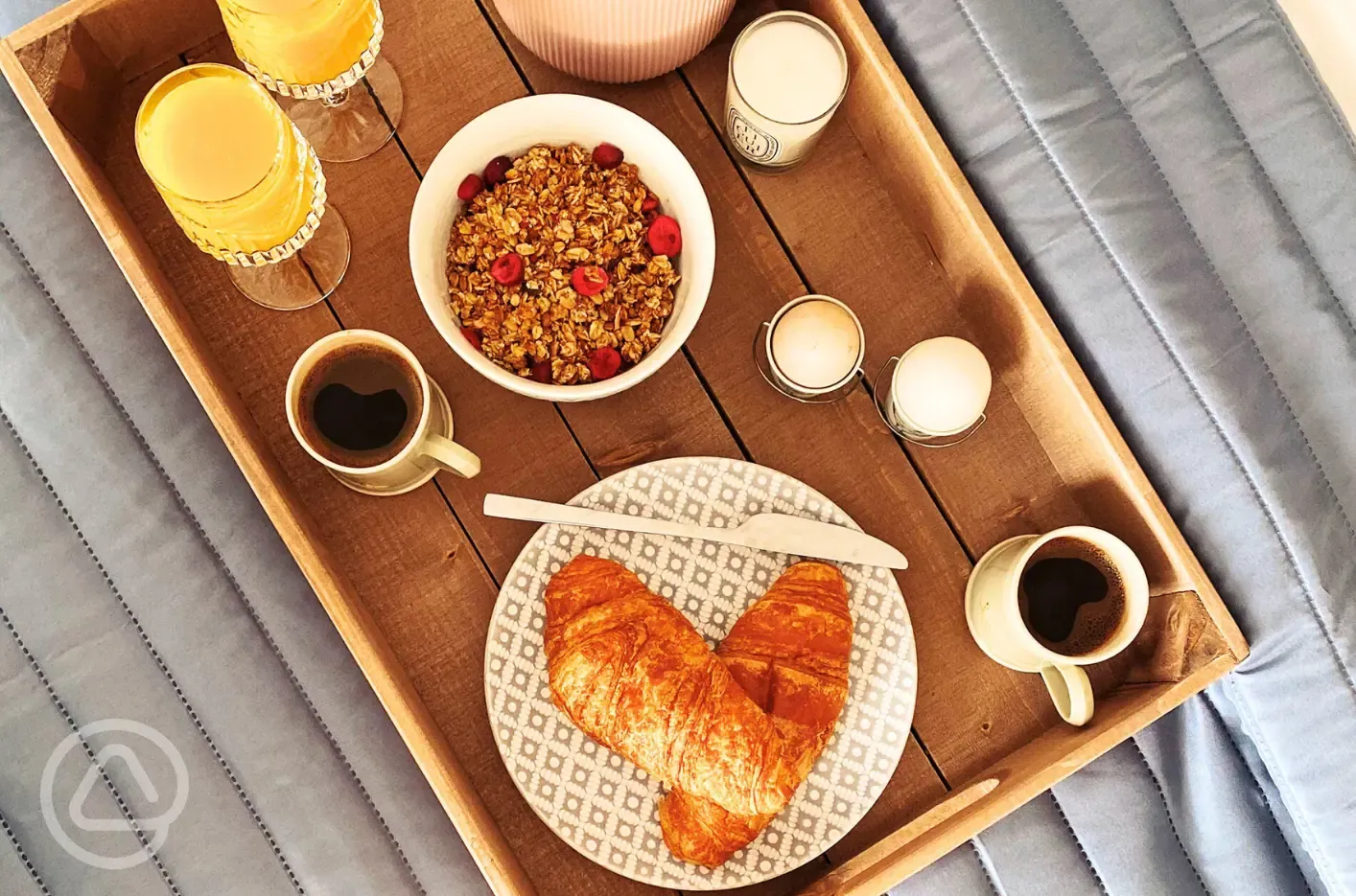 Breakfast included in your stay