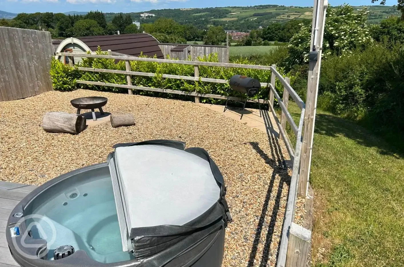 Private hot tubs