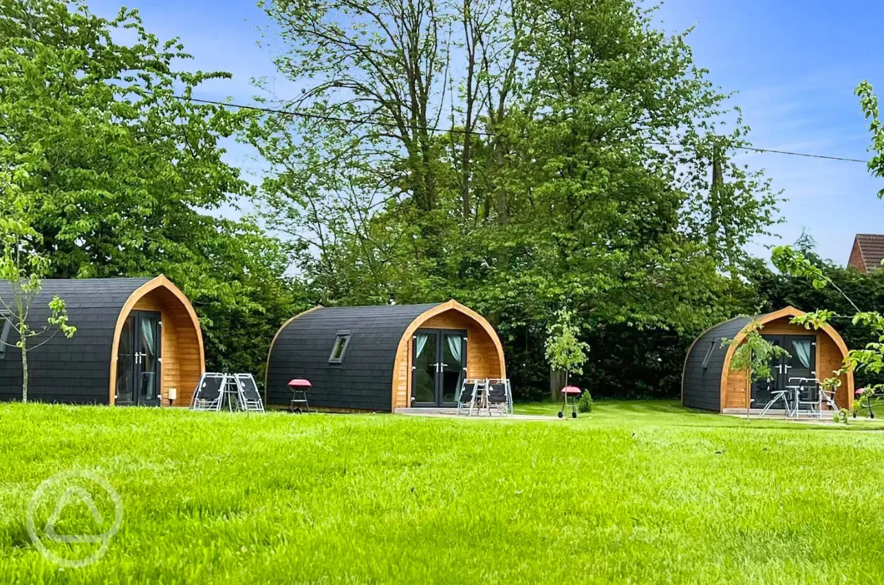 Ensuite glamping pods