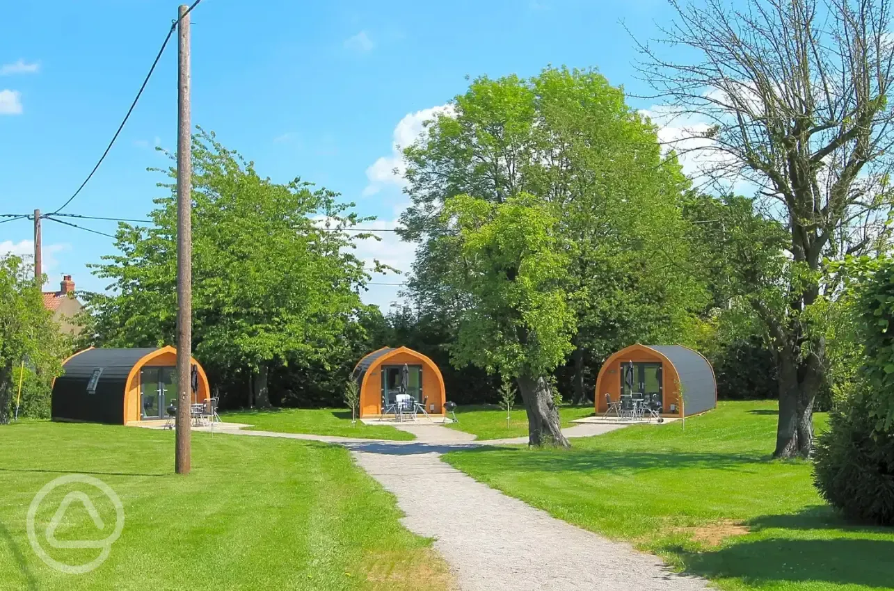 Ensuite glamping pods