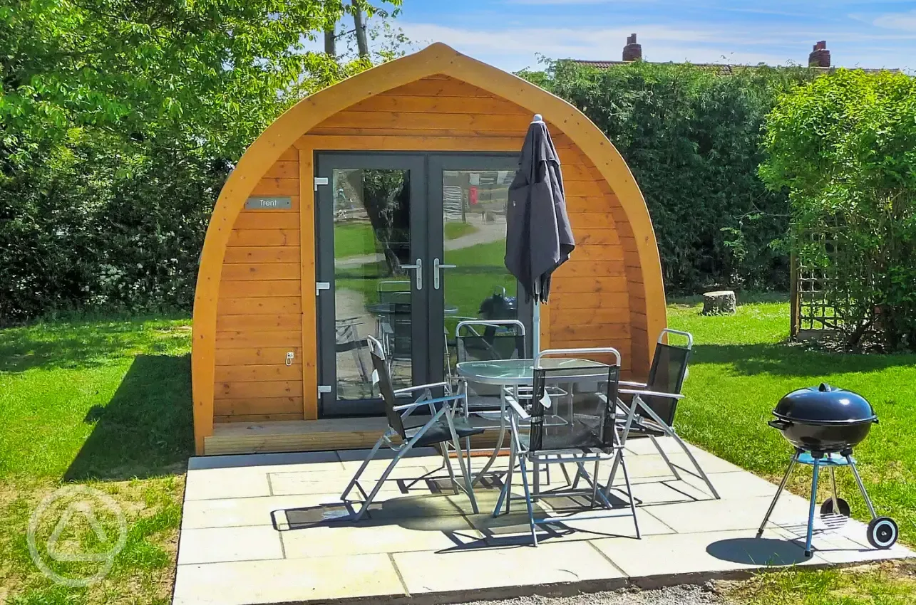 Ensuite glamping pod