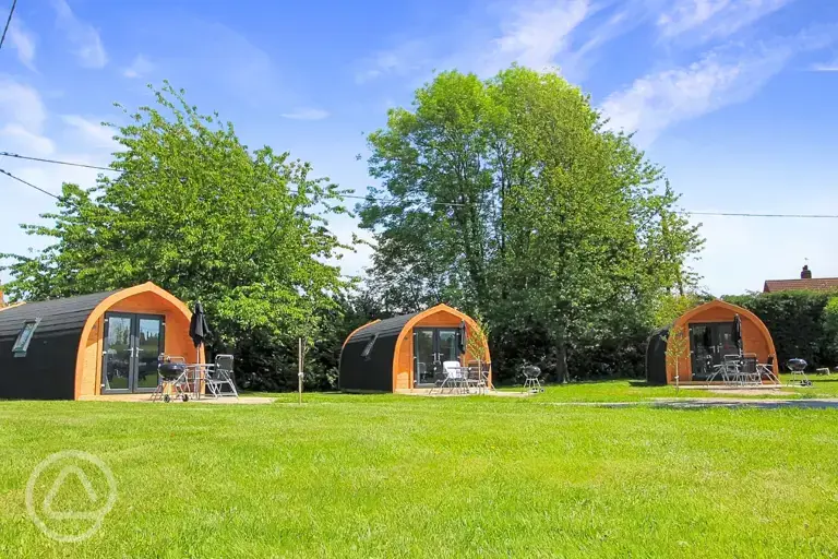 Ensuite glamping pods