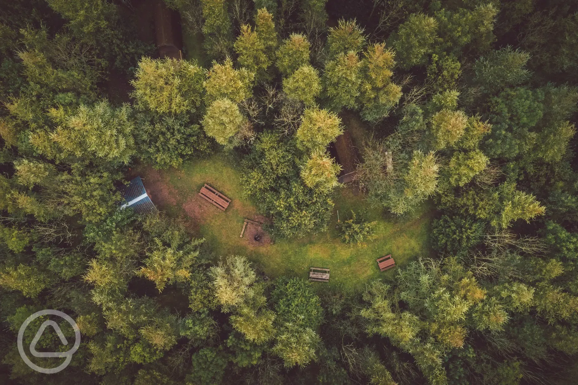 Aerial of the site