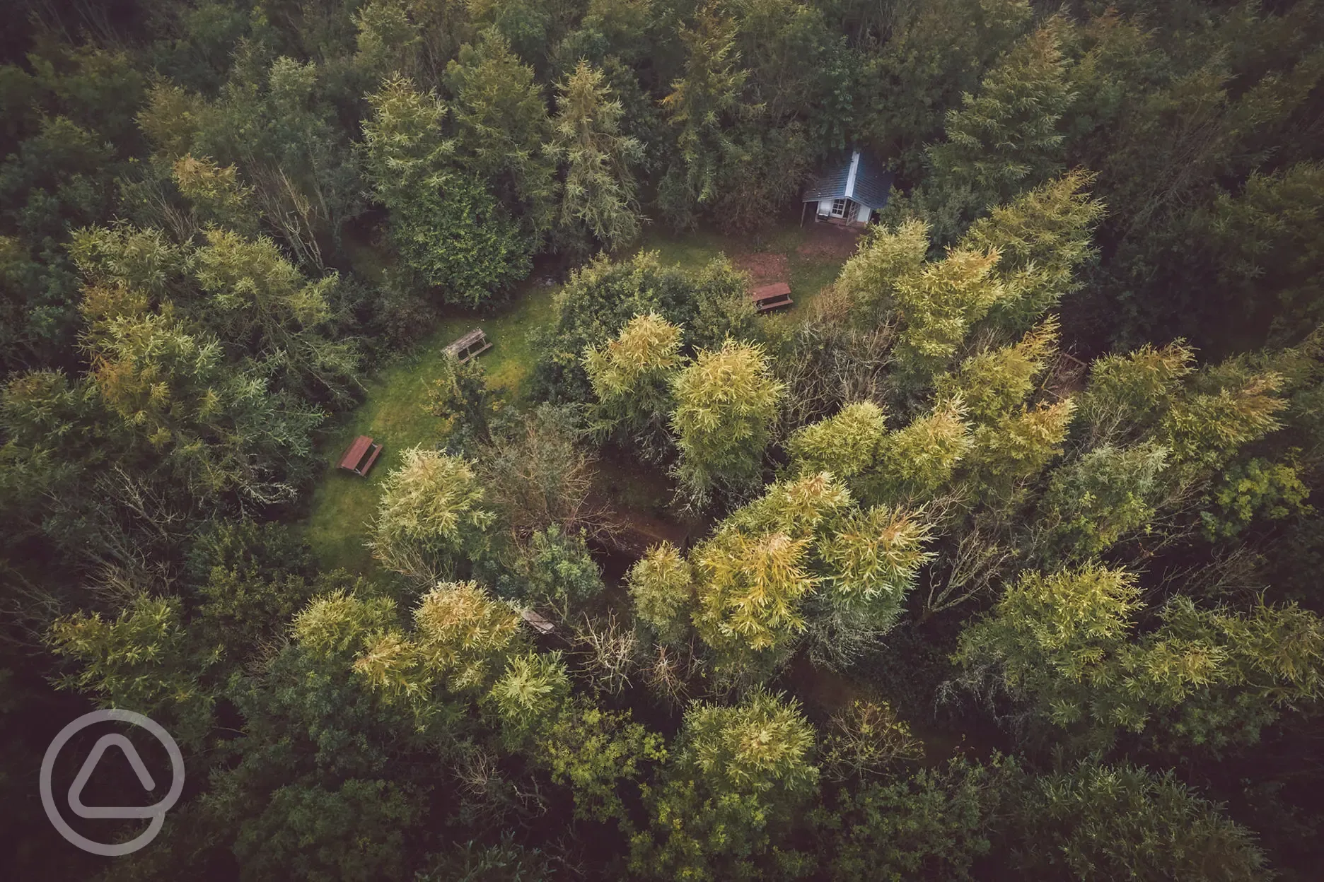 Aerial of the site