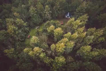 Aerial of the site