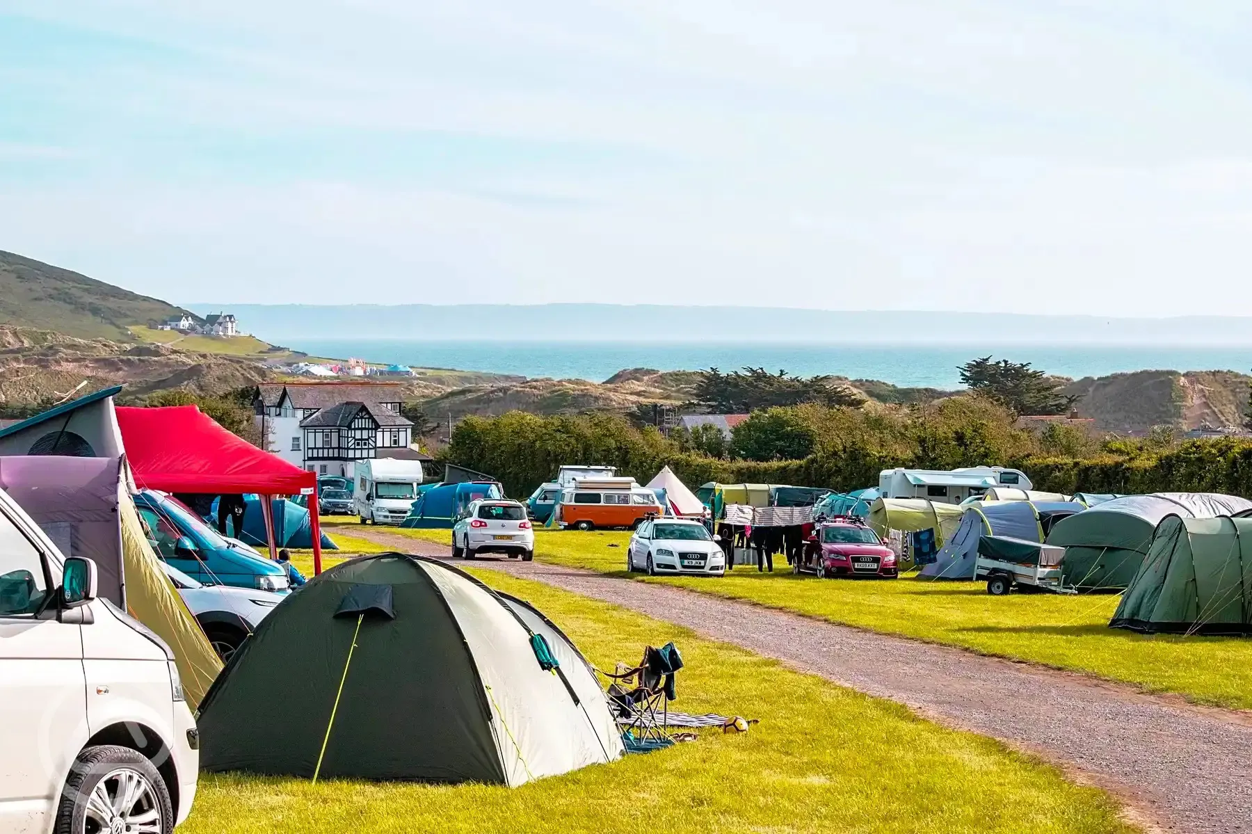 Site overview and sea views