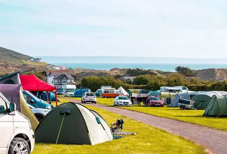 Site overview and sea views