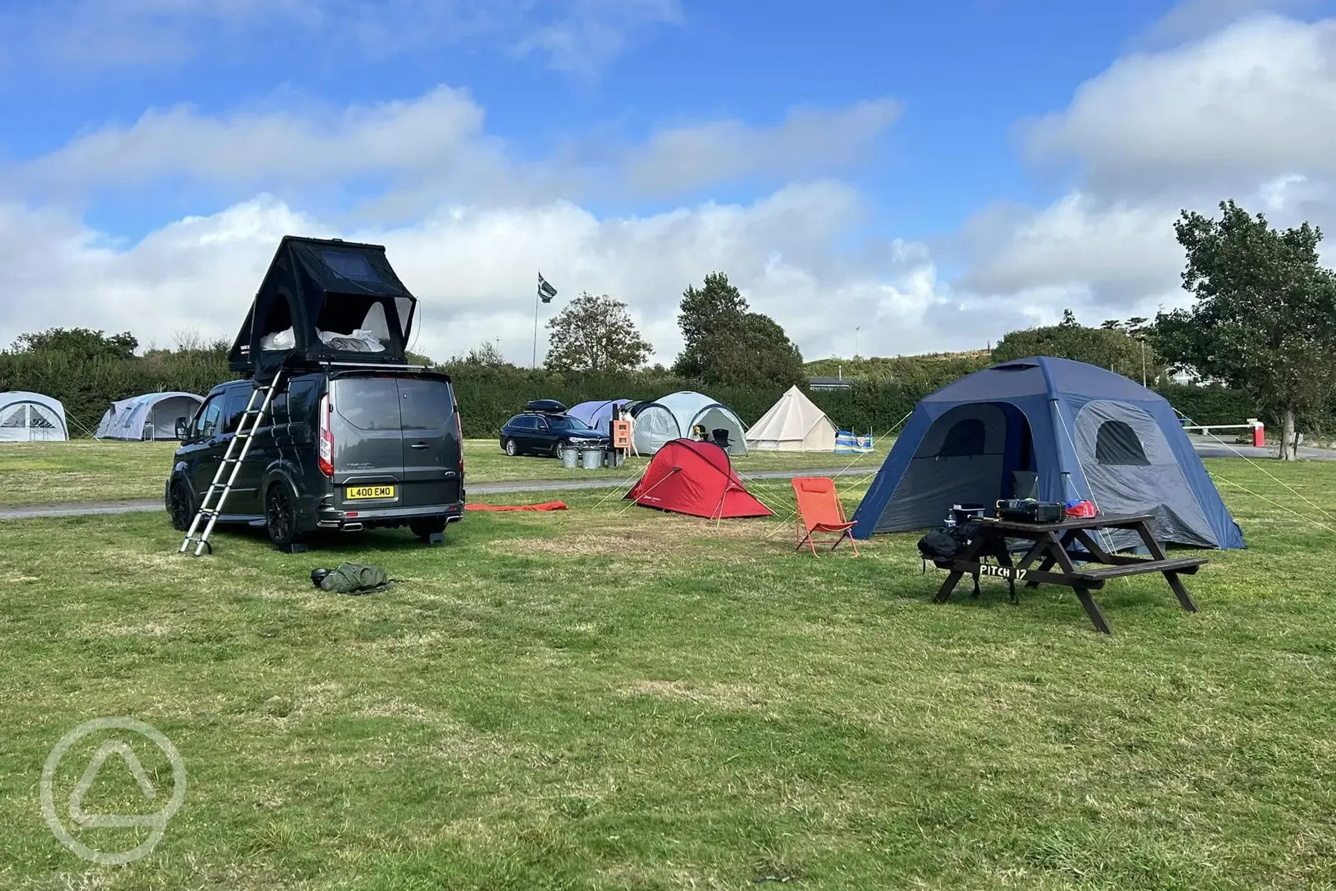 Non electric grass pitches