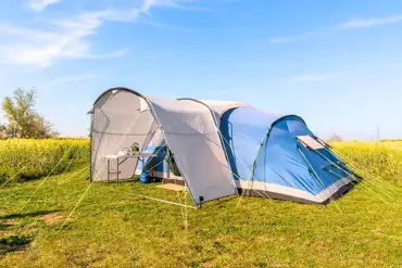 Wild non electric grass tent pitches at Hatters Meadow