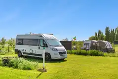 Electric grass pitches for tourers