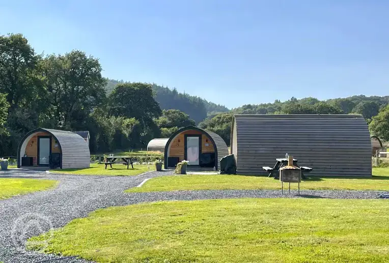 Camping pods