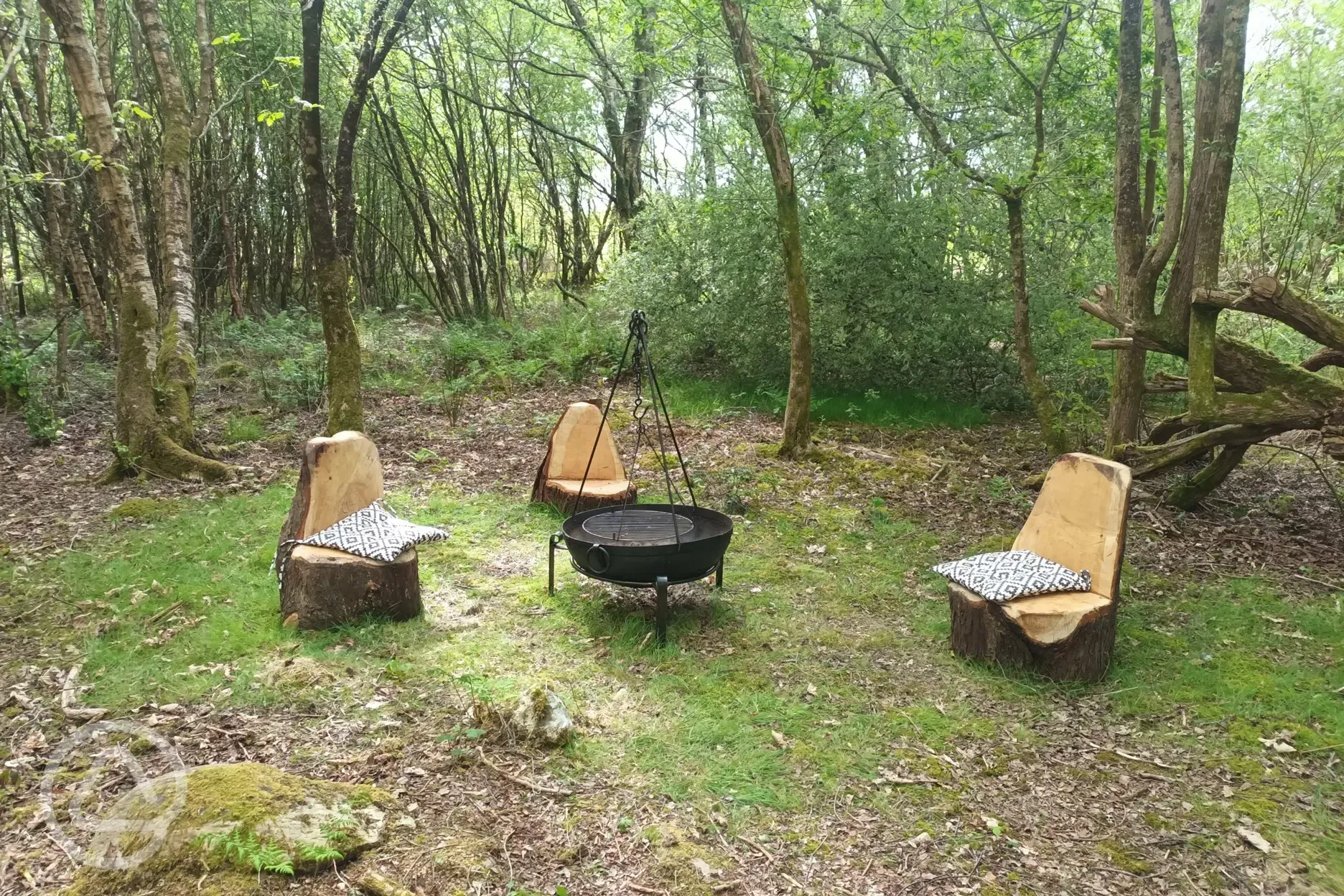 Glamping cabin