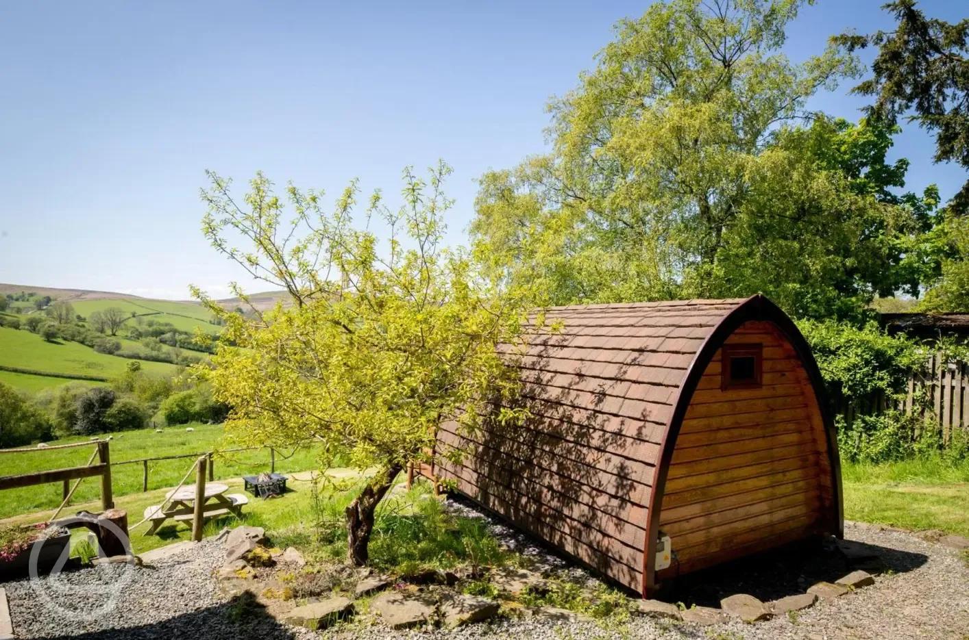 Alder camping pod
