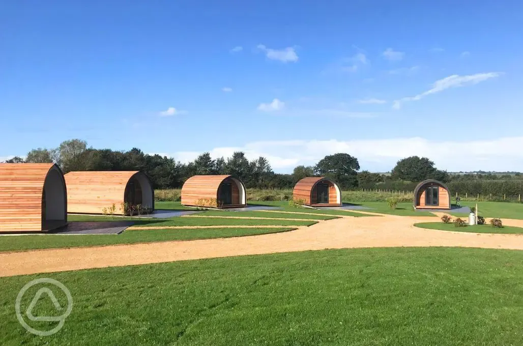 Glamping pods