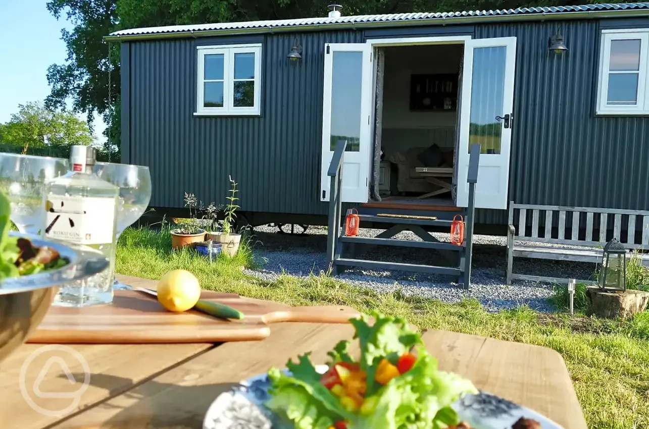 Red Kite shepherd's hut