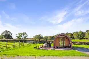 Cambrian Mountains Glamping and Camping, Tregaron, Ceredigion (18.9 miles)