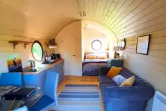 Teilo glamping pod interior