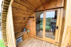 Towy glamping pod