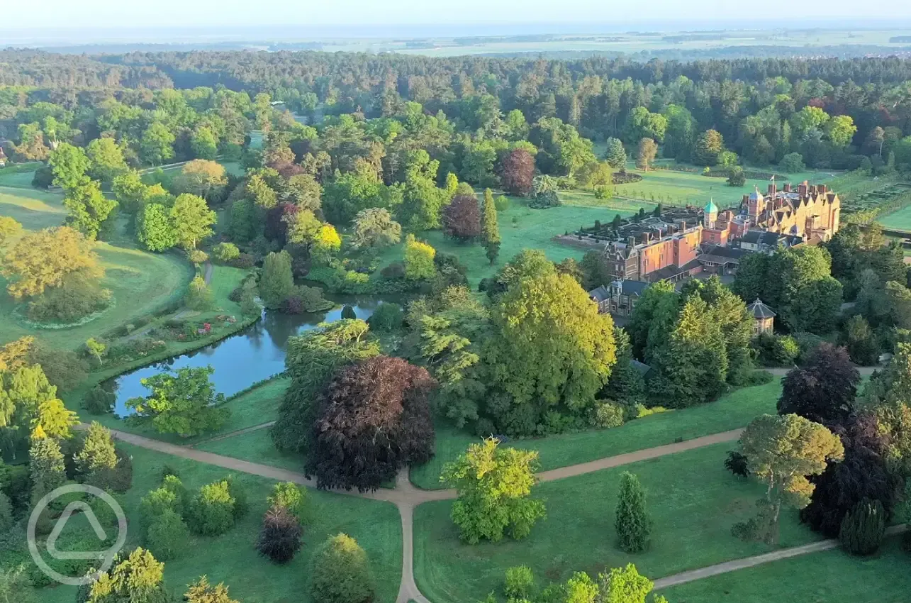 Aerial of Sandringham