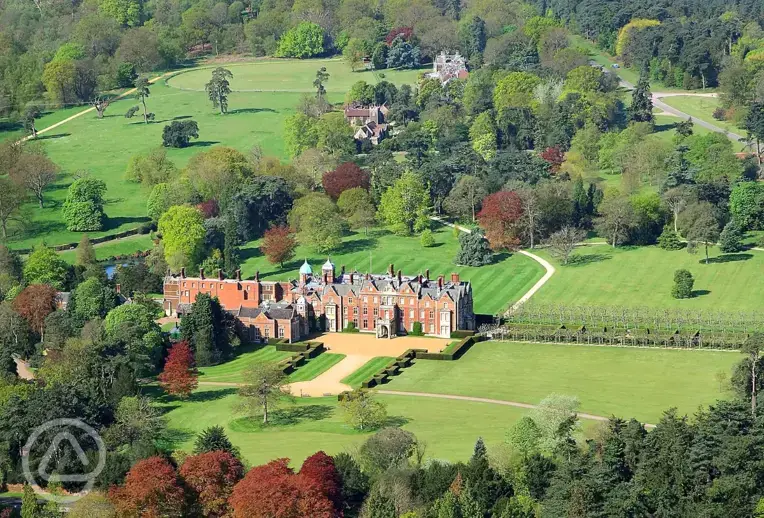 Aerial of Sandringham