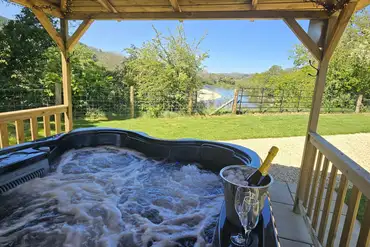Views from the hot tub
