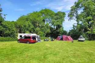 Blandred Camping, Acrise, Folkestone, Kent