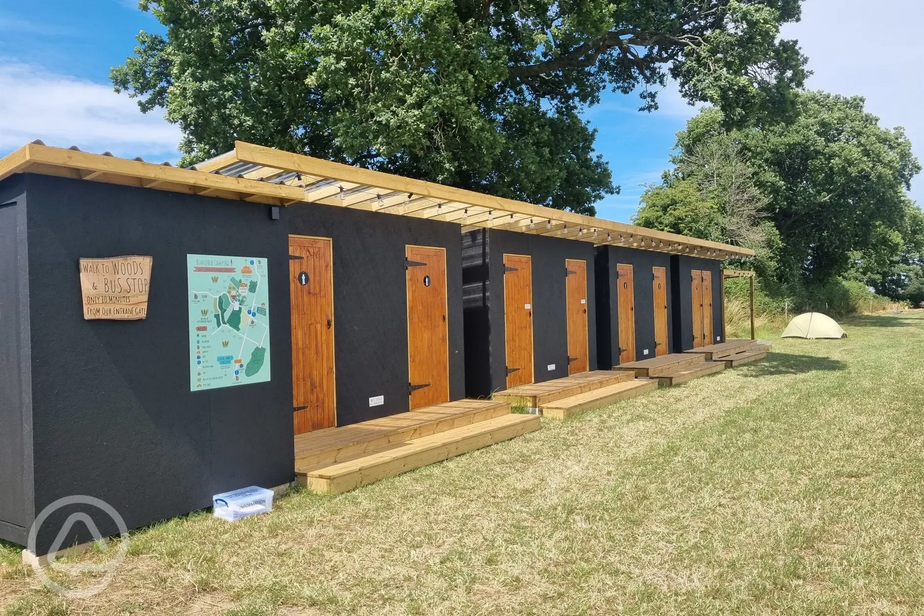Toilet and shower facilities 