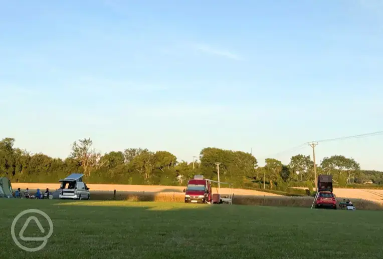 View of Blandred Camping