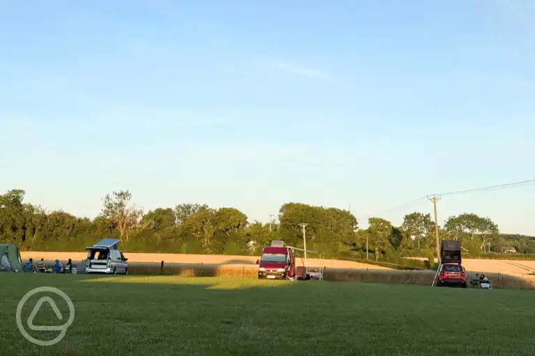 View of Blandred Camping