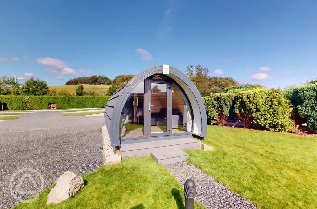 Ensuite glamping pod 