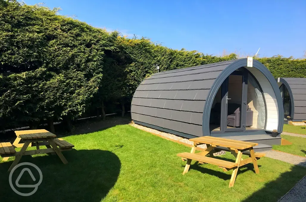 Ensuite glamping pod 