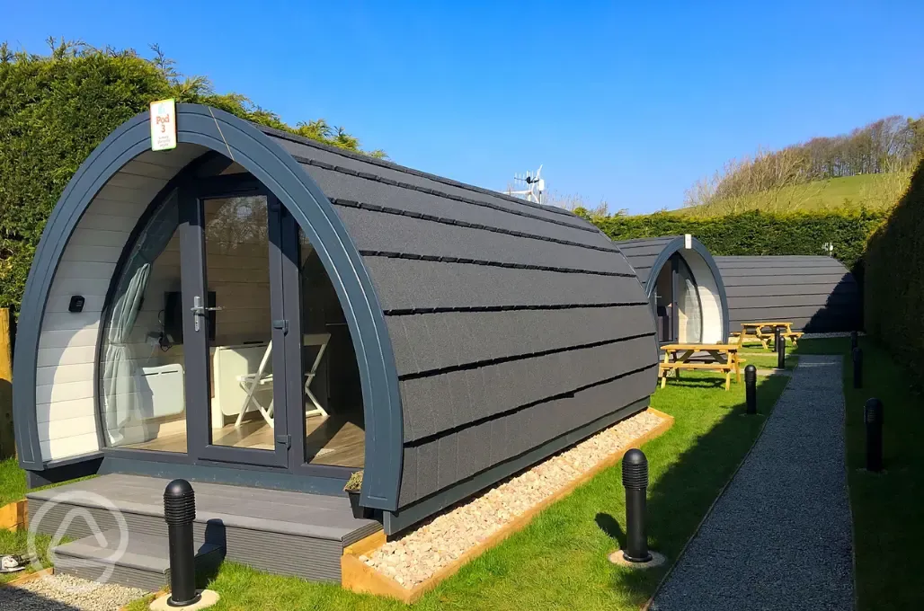 Ensuite glamping pods