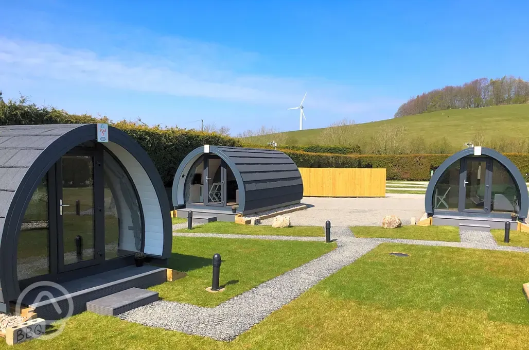 Ensuite glamping pods 