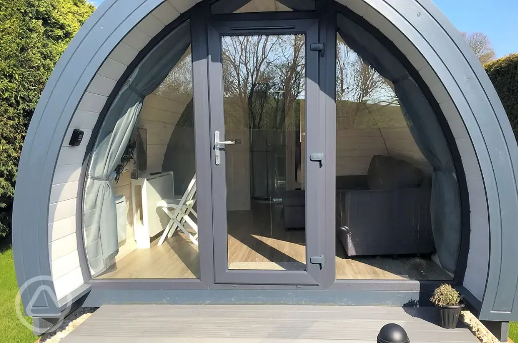 Ensuite glamping pod 