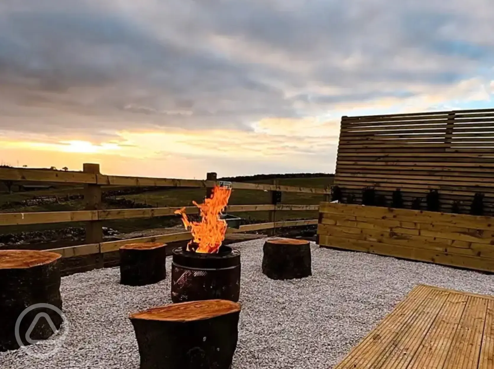 Private fire pits