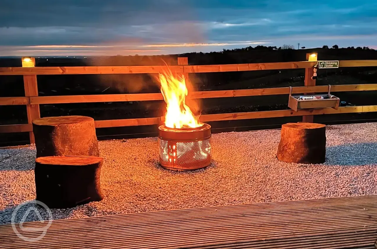 Private fire pits