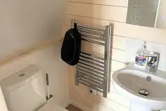 Glamping pod ensuite bathroom Glamping pod ensuite bathroom