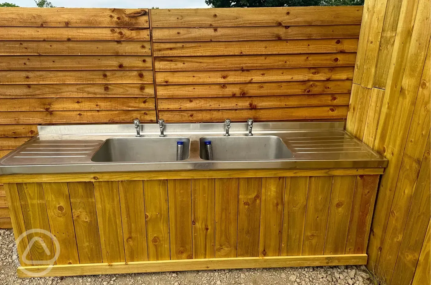 Washing up area