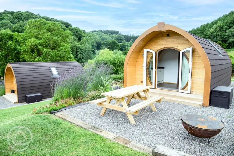 Glamping pods