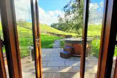 View from the glamping pods View from the glamping pods