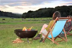 Non electric grass pitches - fire pits welcome Non electric grass pitches - fire pits welcome
