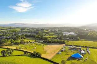 Camp Dartington, Totnes, Devon (9.6 miles)