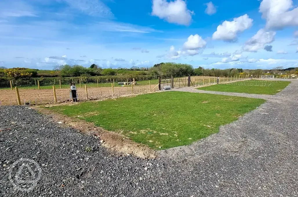Electric grass pitches
