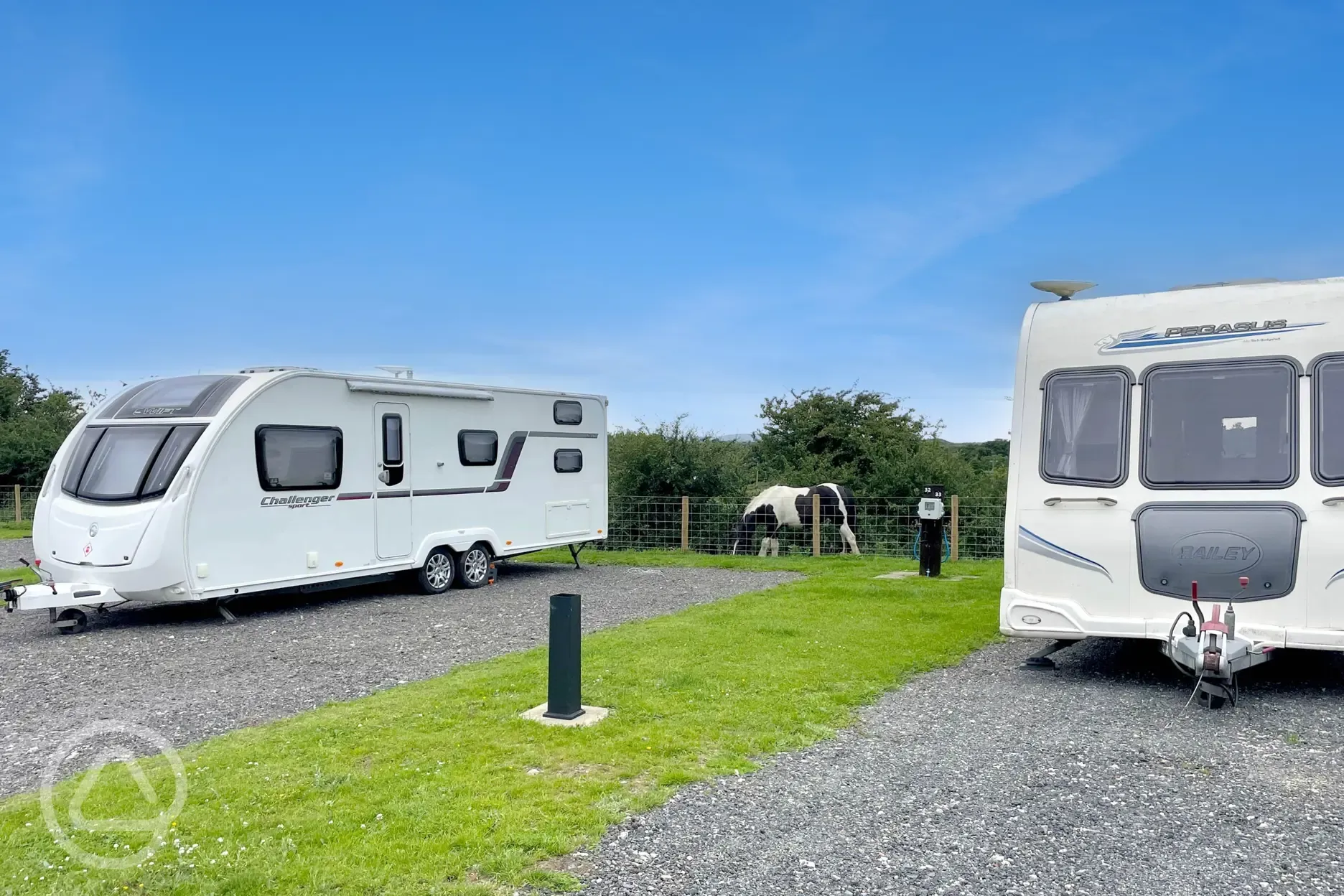 Hardstanding pitches