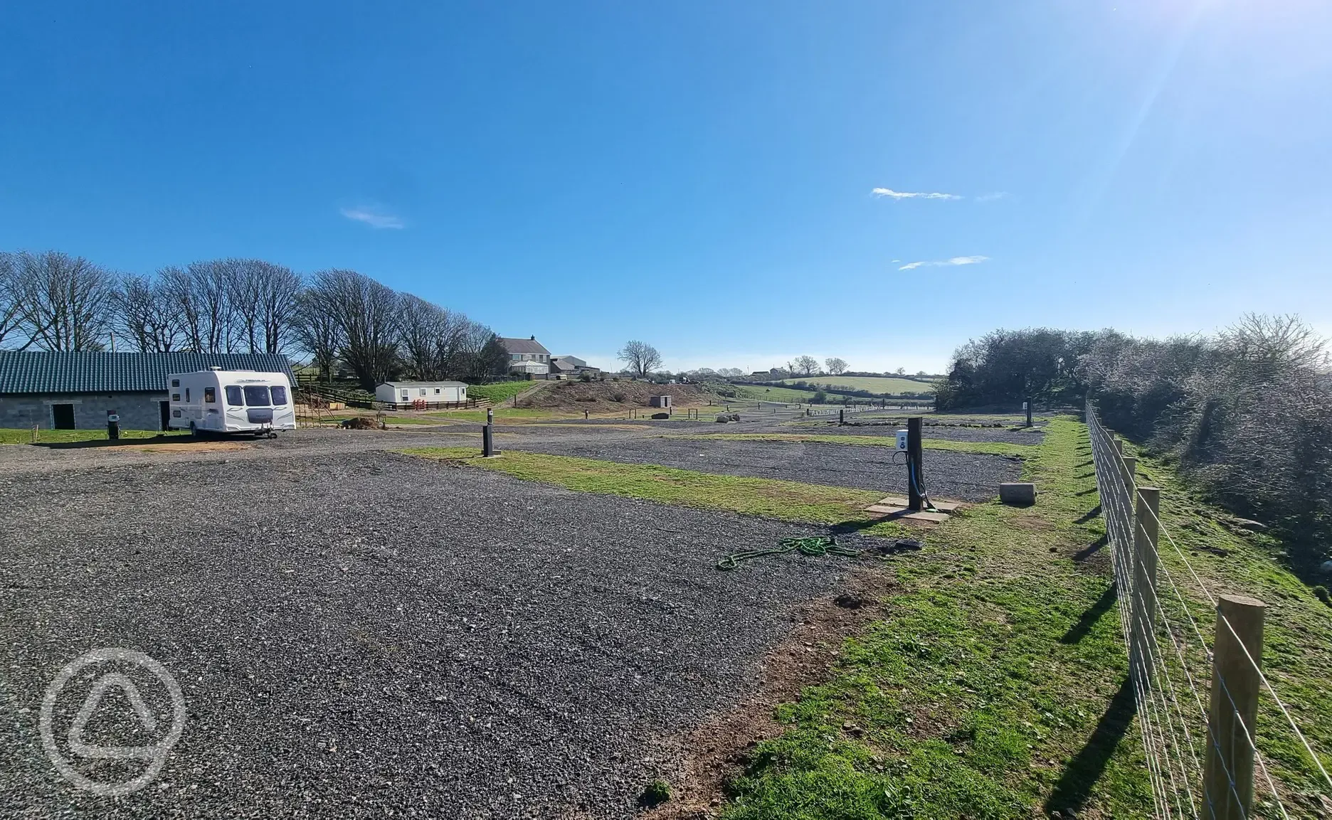 Hardstanding pitches